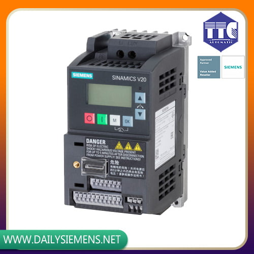 6SL3210-5BB12-5AV0 | BIẾN TẦN V20 1-PHASE 0.25KW