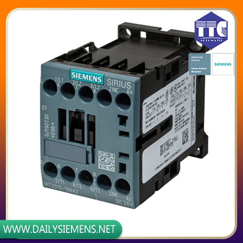 3RT2015-1BB42 | CONTACTOR AC-3 7 A 3 kW / 400 V 1 NC