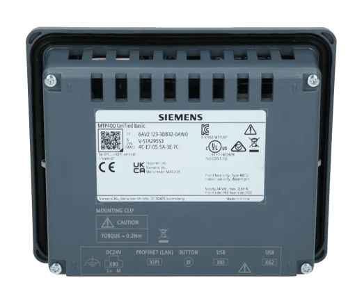 6AV2123-3DB32-0AW0 | SIMATIC HMI MTP400 - Hình ảnh 3