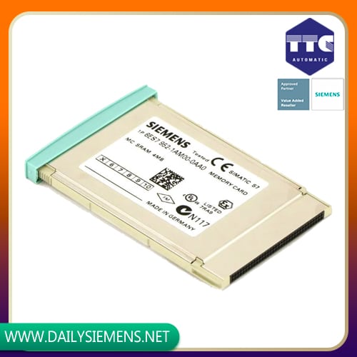6ES7952-1AM00-0AA0 | SIMATIC RAM Memory Card 4 Mbytes
